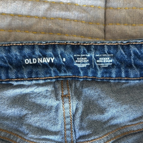 Old Navy extra high rise jeans - Picture 4 of 5